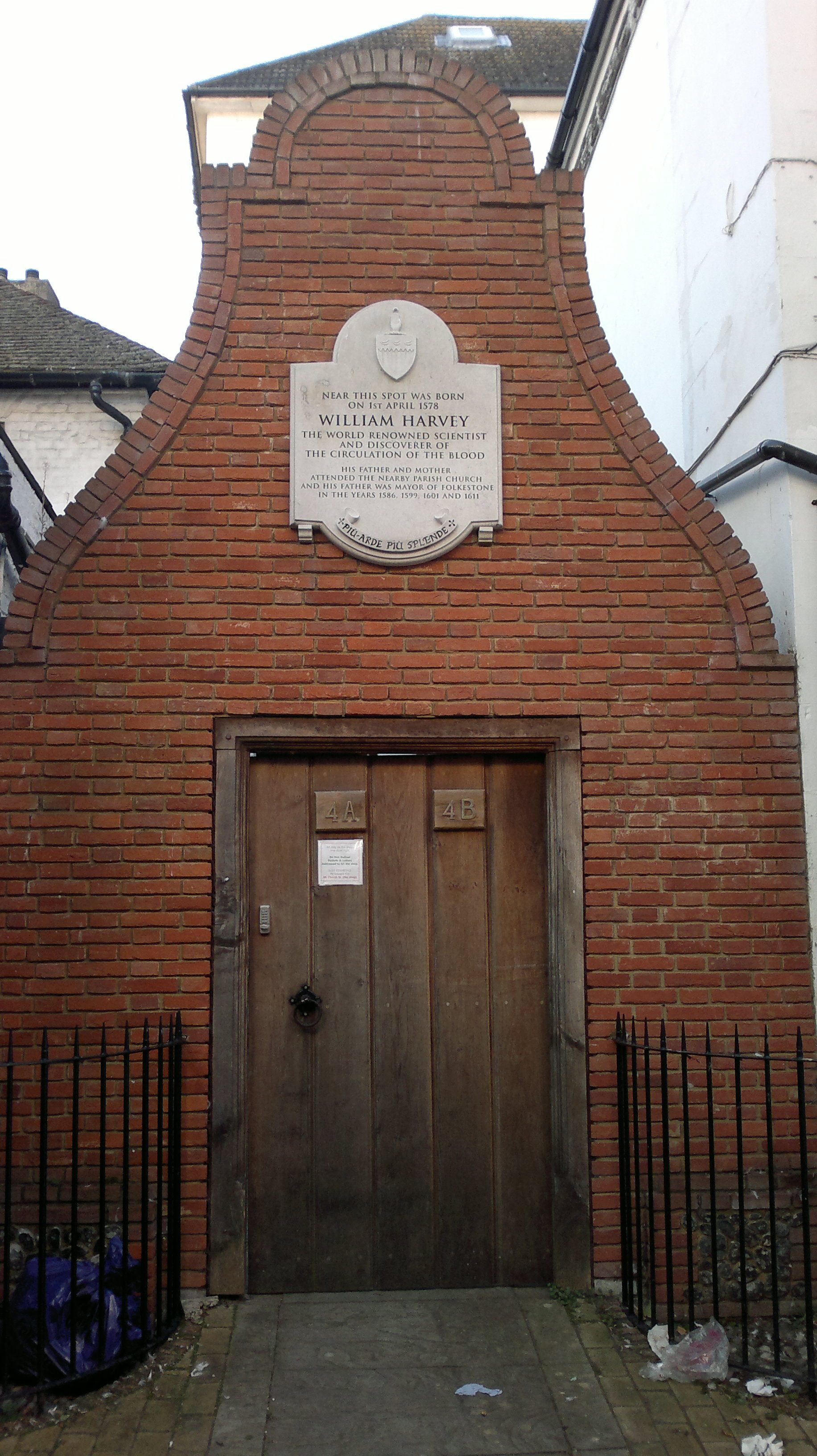 William Harvey's birthplace, Folkestone by Giuseppe Serena - 01.jpg